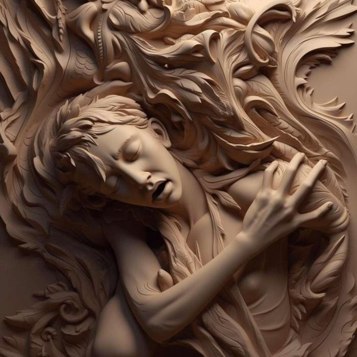 نموذج ثلاثي الأبعاد لآلة CNC 3D Art 